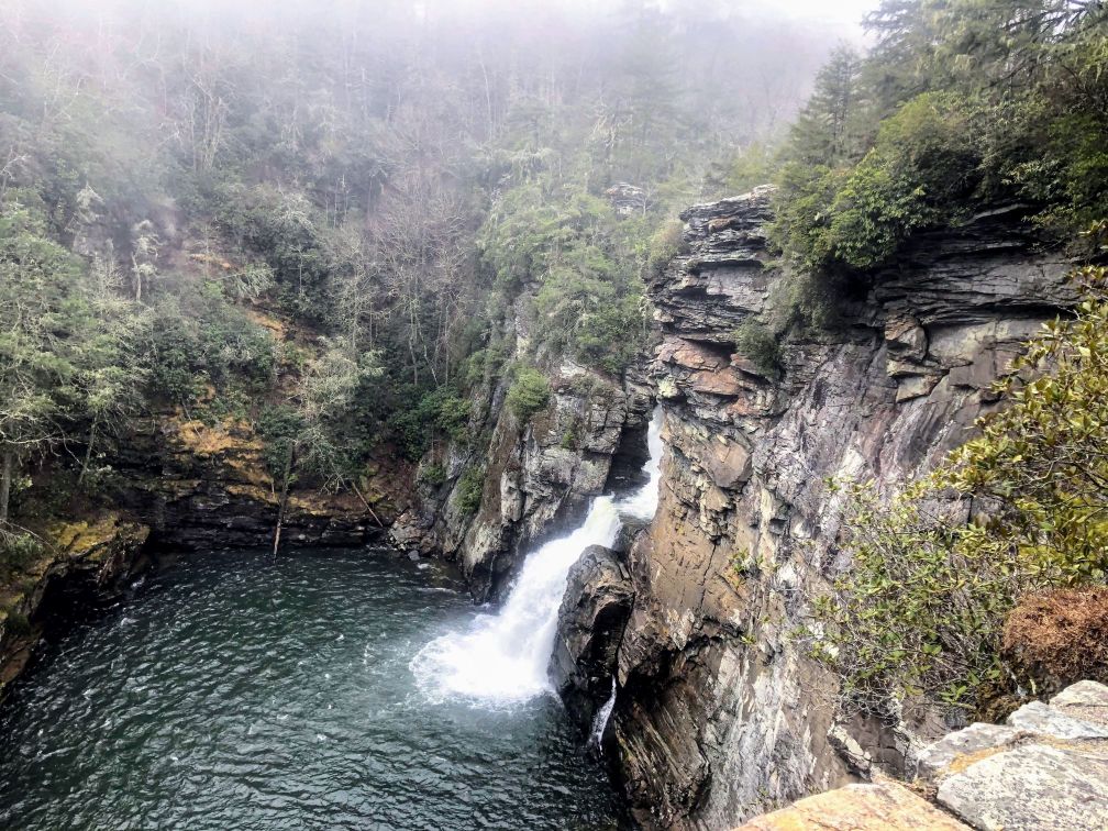 Early Spring adventure to Linville Falls and getting lost in Pisgah National Forest