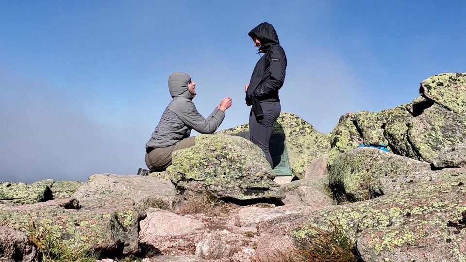 Hiking Mount Katahdin via Long Trail! (And we get engaged!!!) 