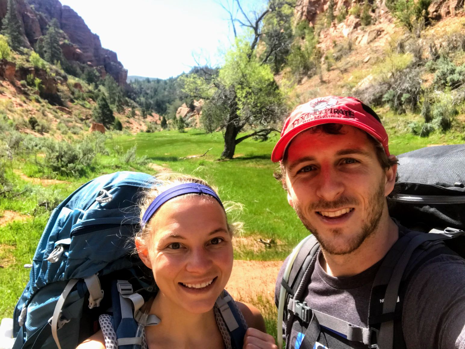 Zion was our longest backcountry adventure yet, so there was a lot of learning going on... 