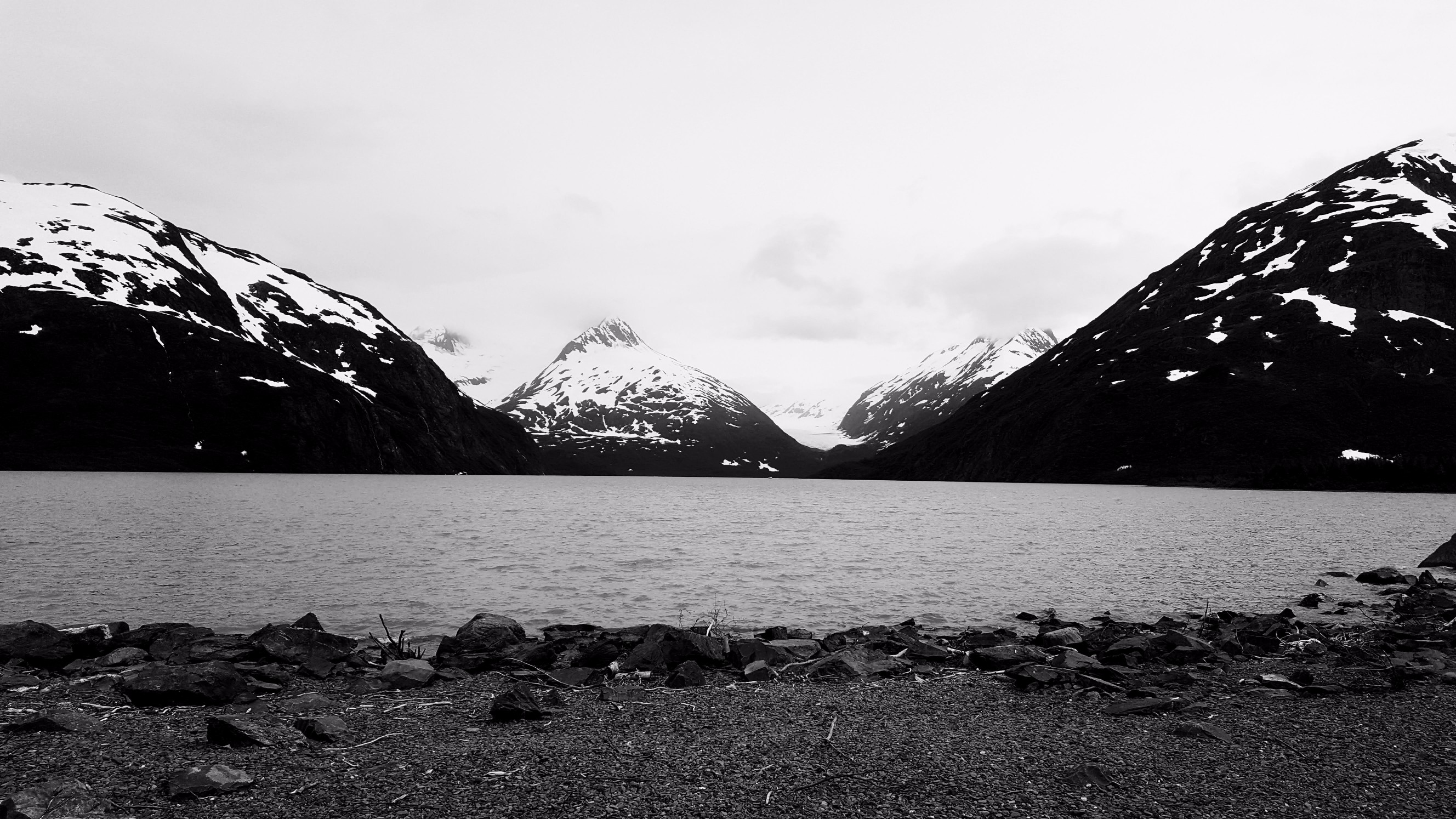 From Kenai to homer, we saw no fish.  But we did see the spit!